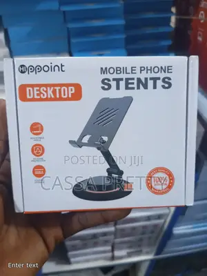 Hippoint Desktop Mobile Phone Stand - 360° Rotating