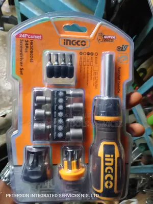 INGCO 24pcs Ratchet Screwdriver Set