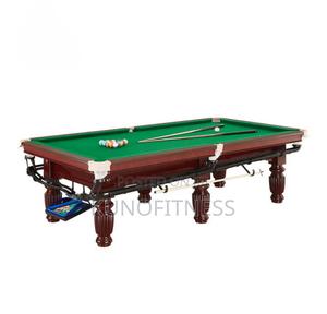 9ft Marble Slate Billiard Table Classic Wood Frame Full Accessories
