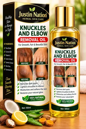 Justin Nation Organic Knuckles and Elbow Removal Oil