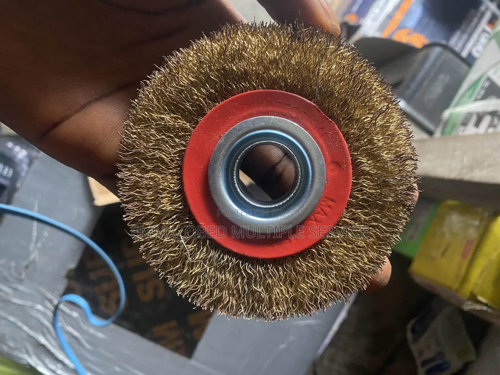 4” Brass Wire Wheel Brush (100mm)