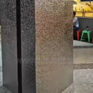 Metallic Silver / Gold Self Adhesive Foam Stickers for Wall Interior.