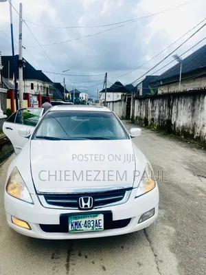 Honda Accord Automatic 2005 White