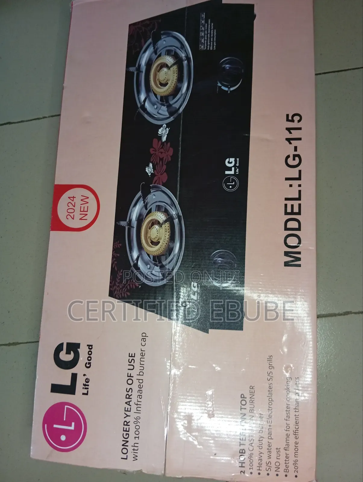 LG Gas Cooker
