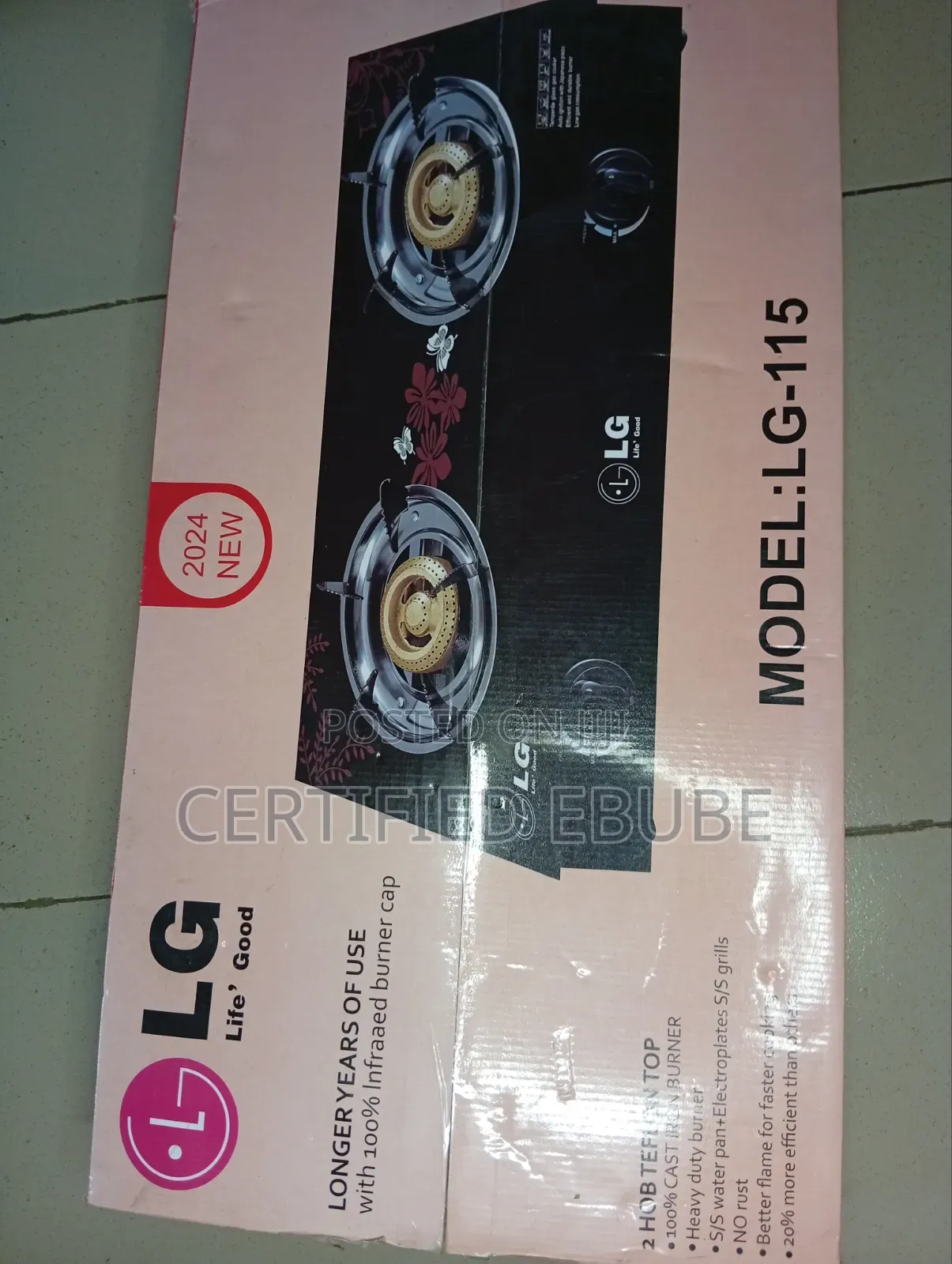 LG Gas Cooker