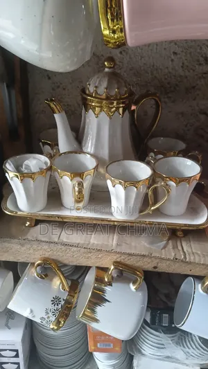 6pcs Cup 6pcs Sosa 1 Tray Big Kettle