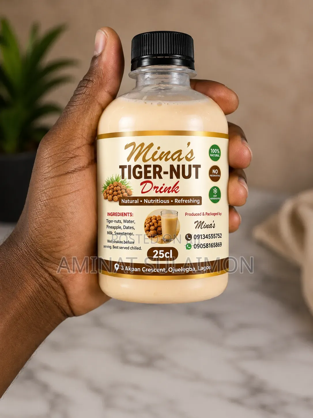 Mina's Tiger-Nut Drink