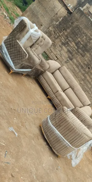 Brand New 7 Seaters Luxury Upholstery Couch (3,2,1,1) Seaters