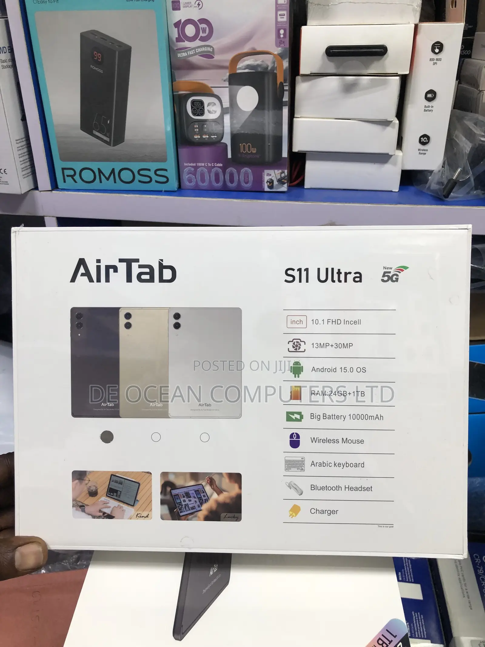 New AirTab S11 Uttra 1 TB Silver