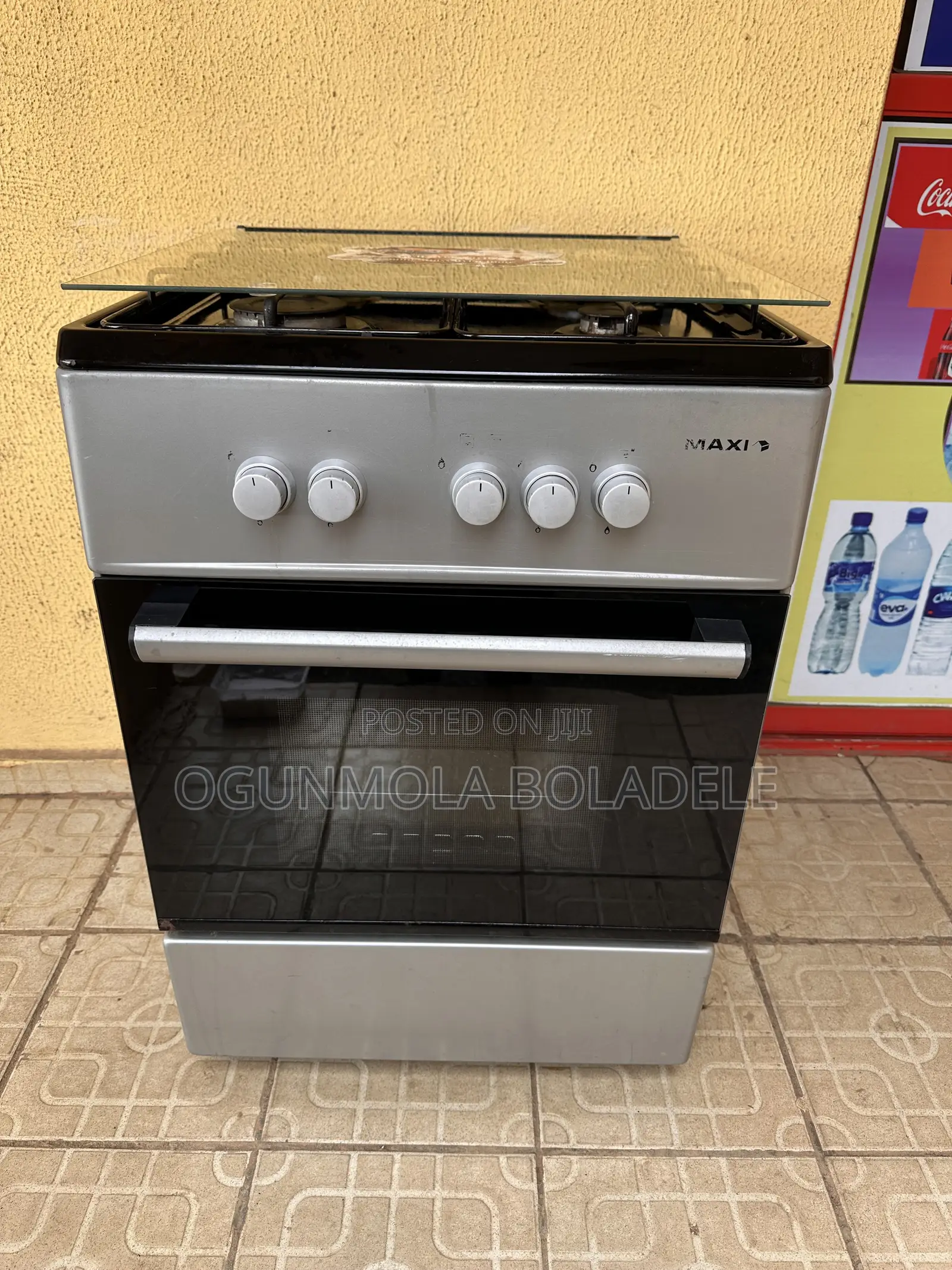 4face Gas Maxi Burner With 3steps Oven