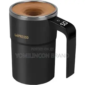 Lepresso Auto Magnetic Stirring- Touch - Stainless Steel Cup.