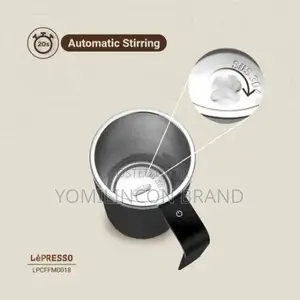 Lepresso Auto Magnetic Stirring- Touch - Stainless Steel Cup.
