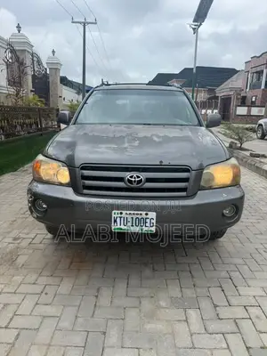 Toyota Highlander Limited V6 2007 Gray
