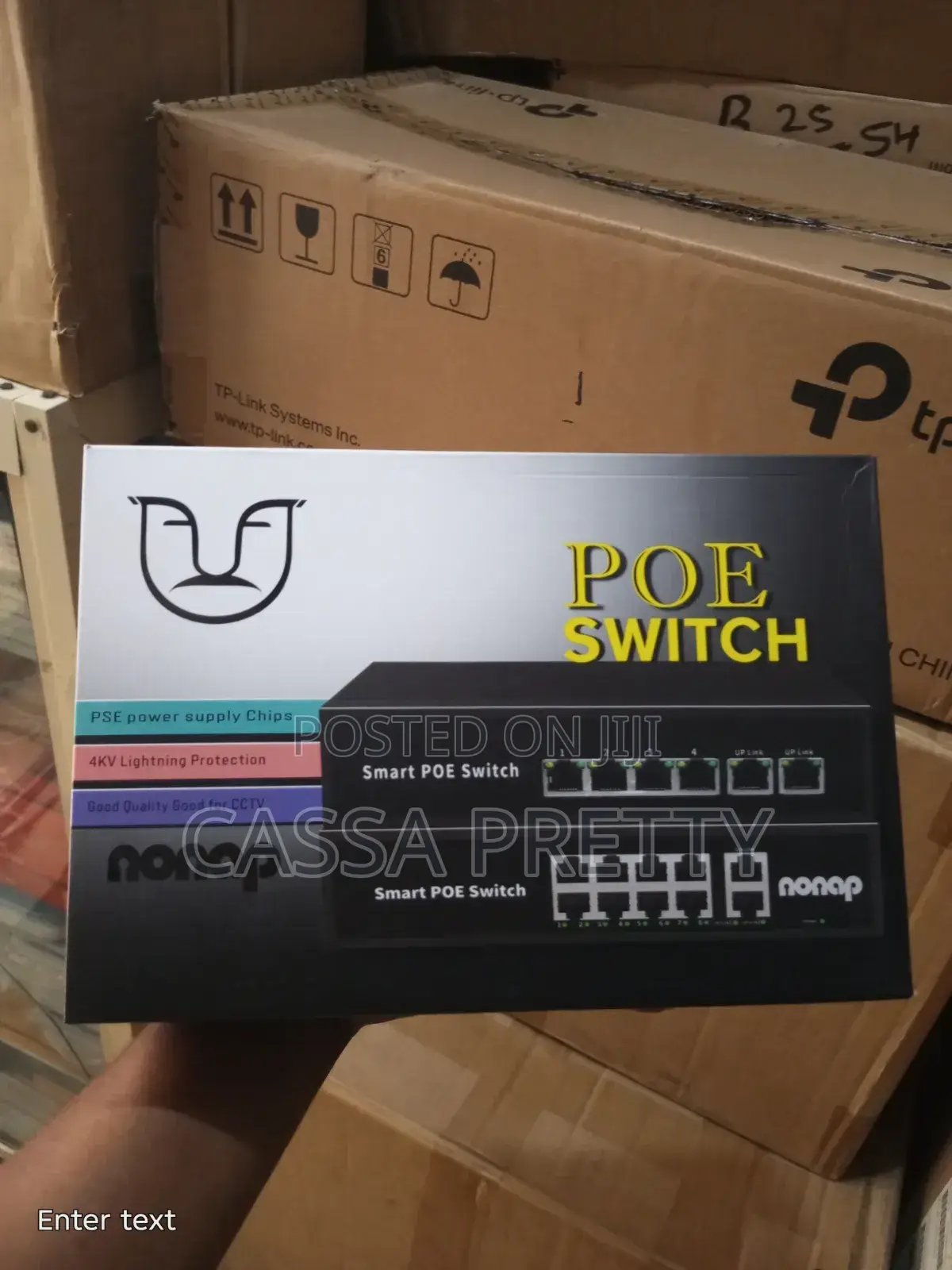 Nonap Smart POE Switch - For CCTV & Network