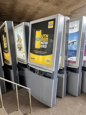 Double Sided Outdoor Advertising Lightbox Totems