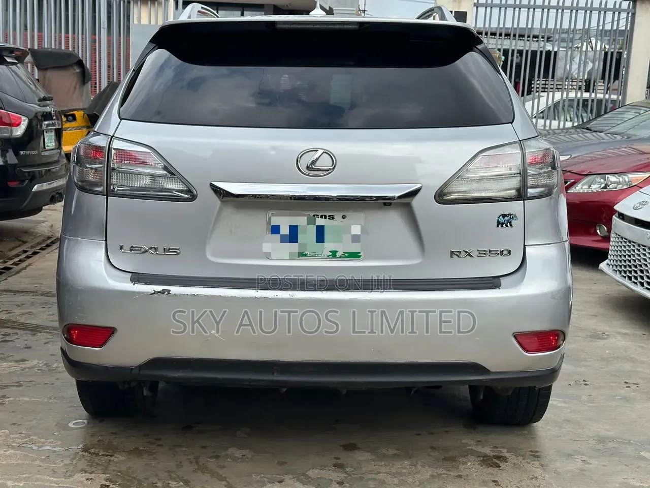 Lexus RX 350 2011 Silver