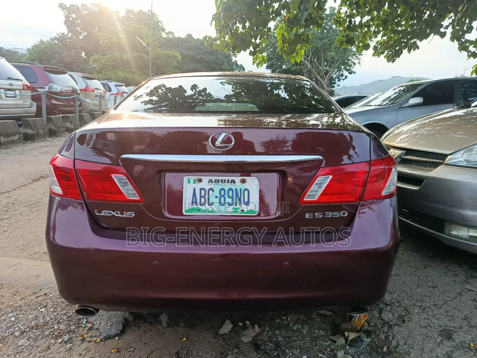 Lexus ES 350 2010 Maroon