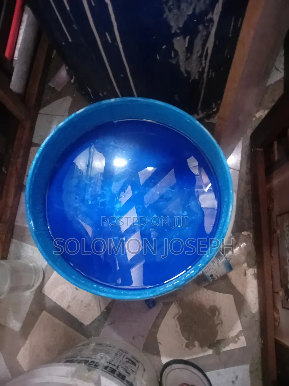 Blue Emulsion Paint