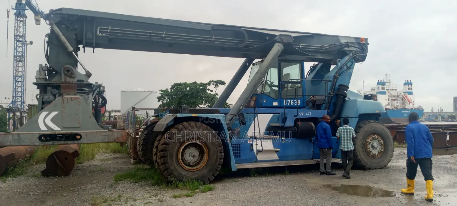 45tons Kalmar Reachstaker Container Handler