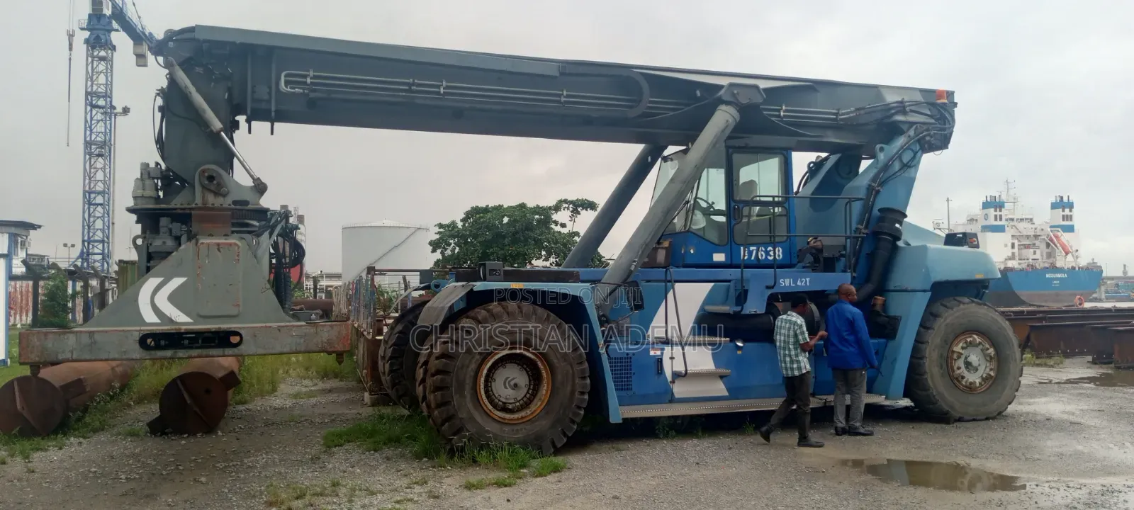 45tons Kalmar Reachstaker Container Handler
