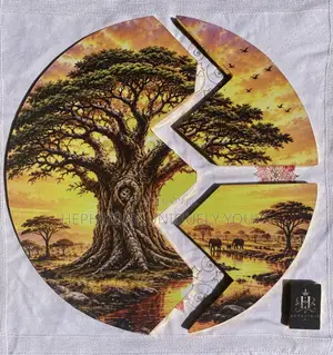 Luxury African Tree of Life 3-Piece Canvas Wall Art