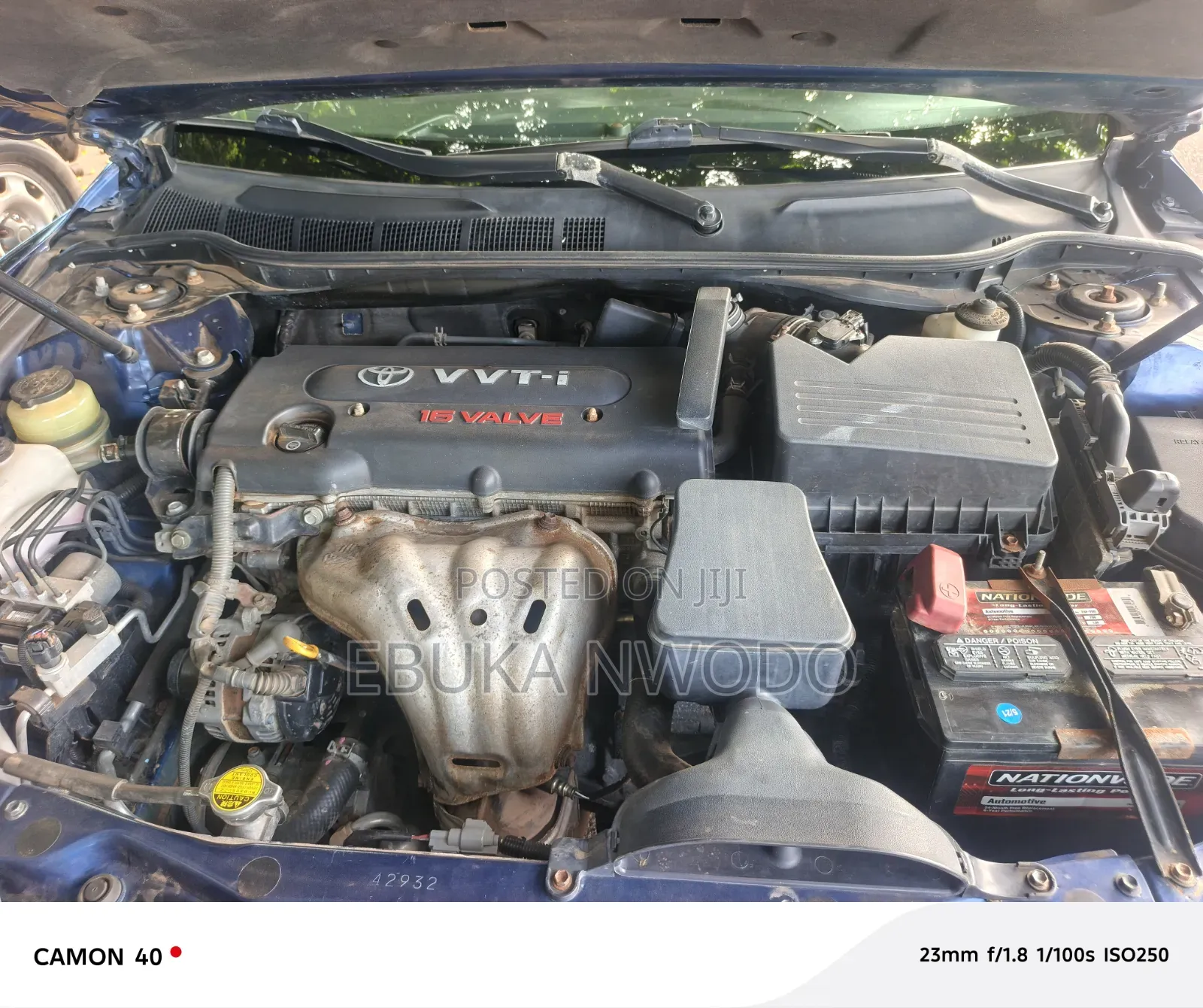 Toyota Camry 2008 Blue