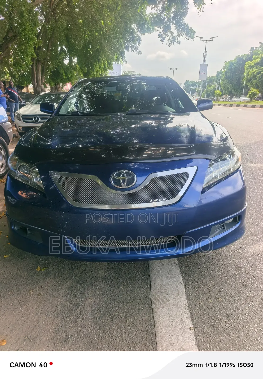 Toyota Camry 2008 Blue