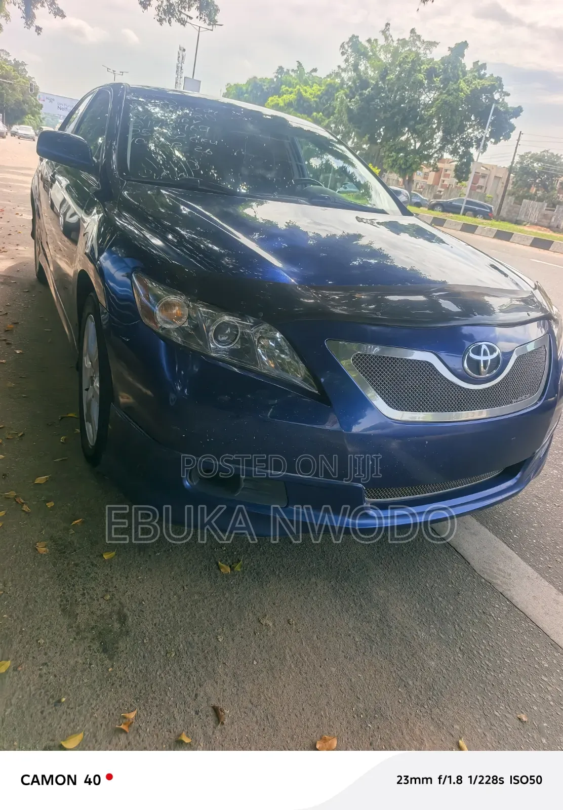 Toyota Camry 2008 Blue