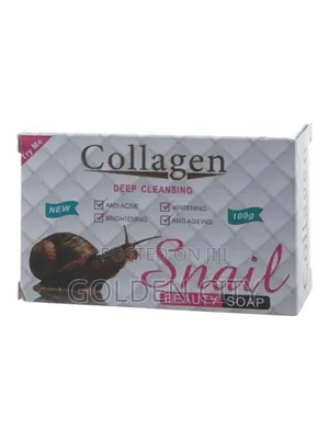 Collagen Snail Beauty Soap – Deep Cleansing