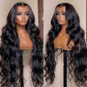 Long Loose Wave Middle Part HD Lace Front Human Hair Wig