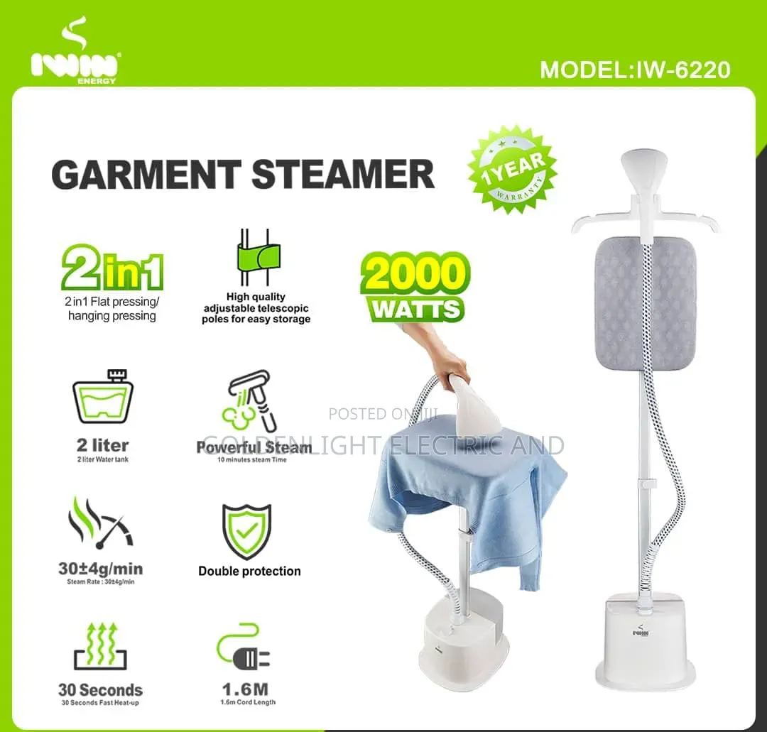 Iwin Hand Held Garment Steamer