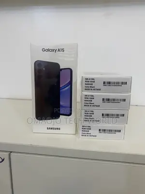 New Samsung Galaxy A15 5G 128 GB Black