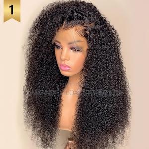 Long Kinky Curly Side Part HD Lace Front Human Hair Wig