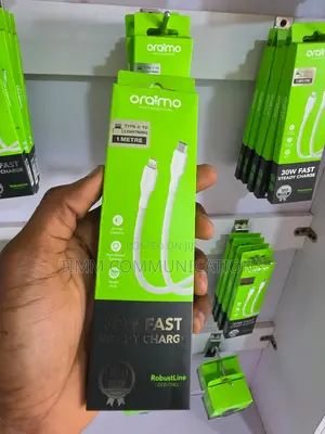 Oraimo Robustline USB-C to Lightning 30W Fast Charging Cable OCD-114CL
