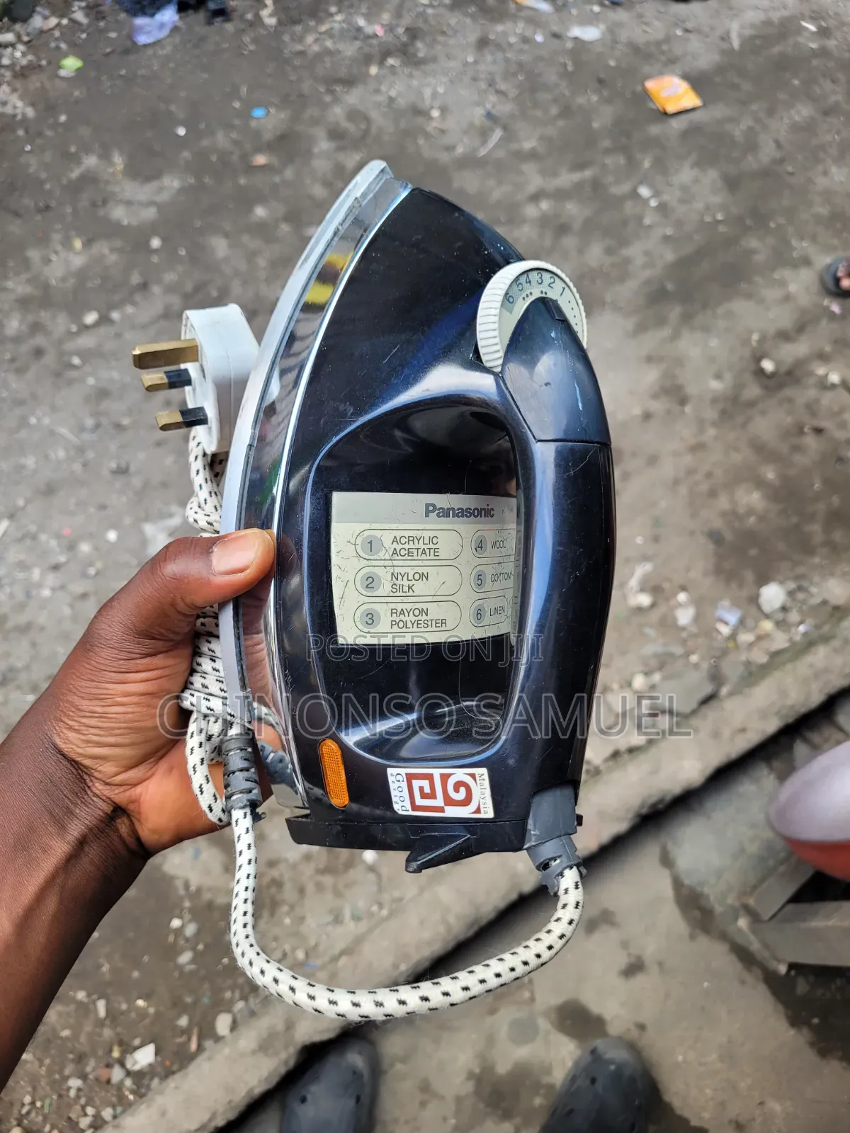National and Panasonic Dry Iron