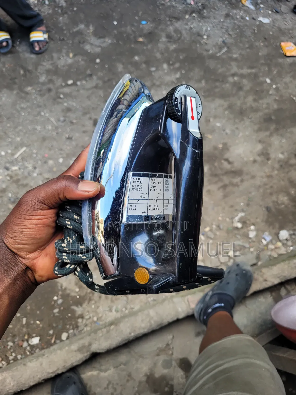 National and Panasonic Dry Iron