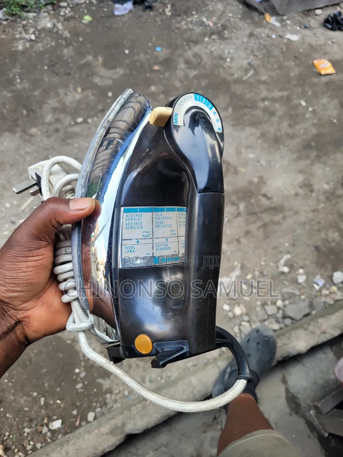 National and Panasonic Dry Iron