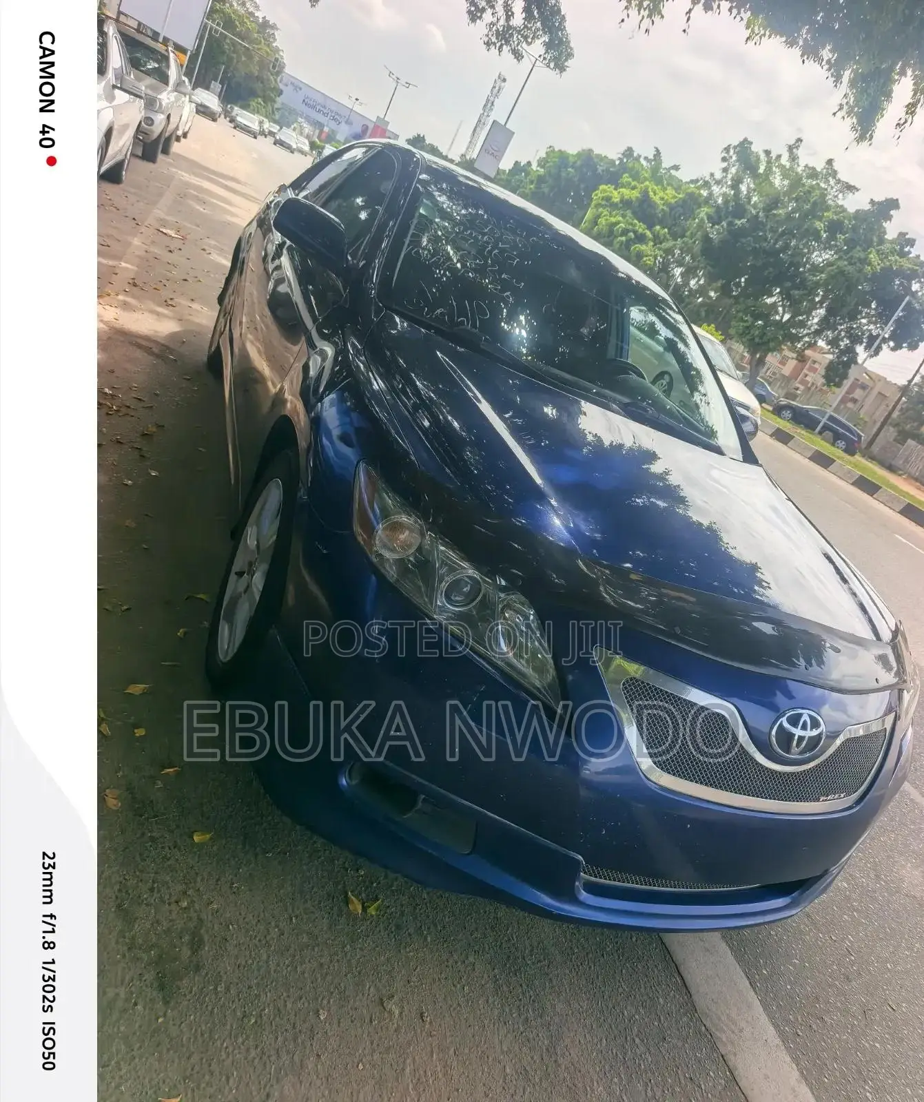 Toyota Camry 2008 Blue