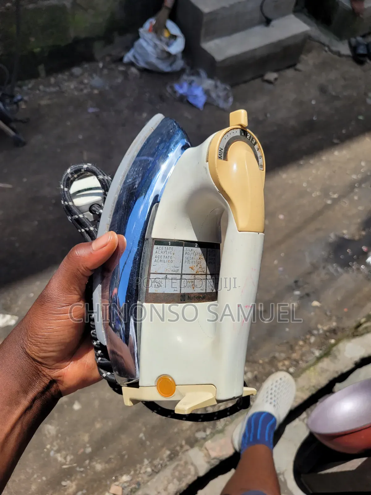 National and Panasonic Dry Iron