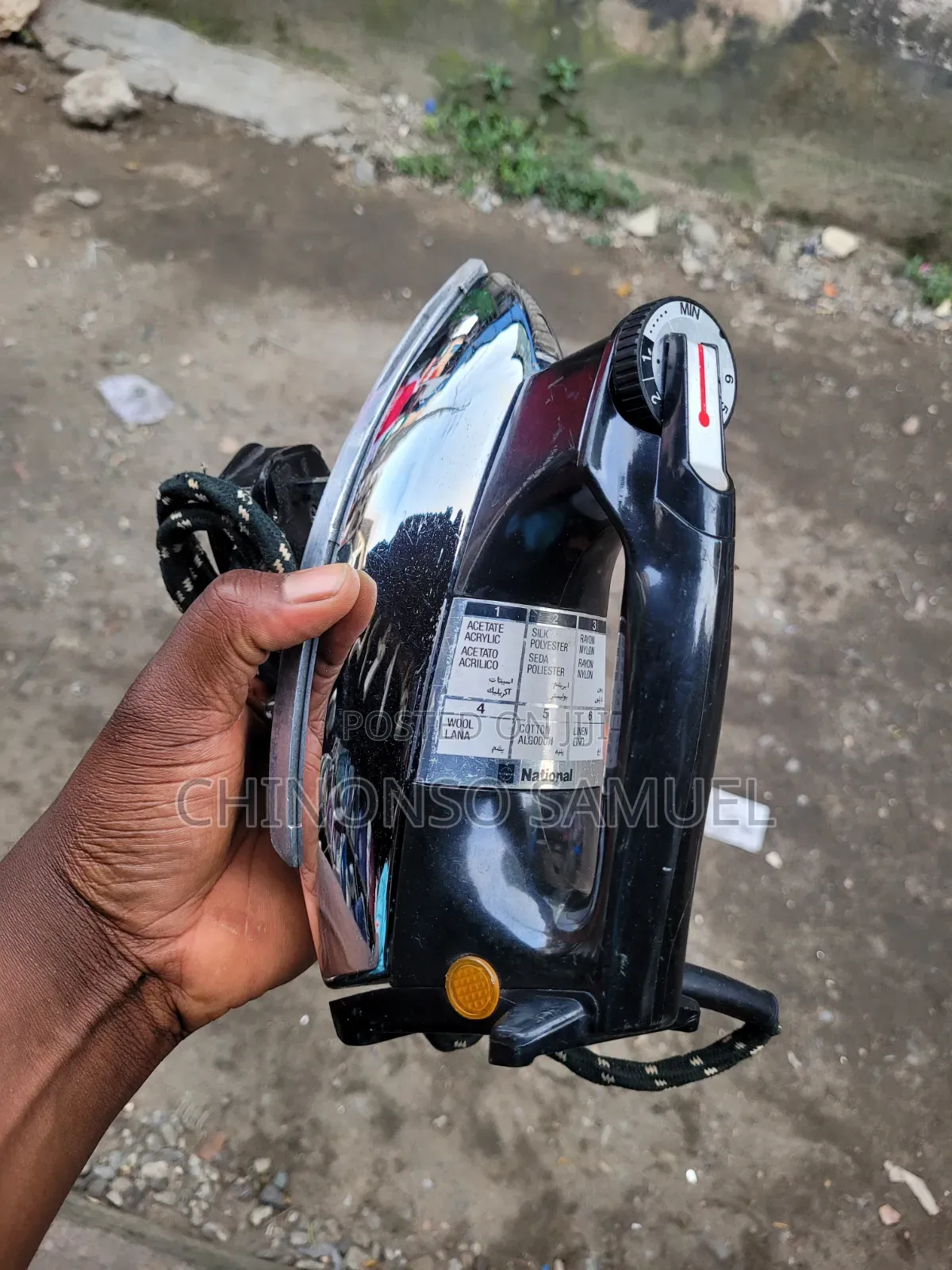 National and Panasonic Dry Iron