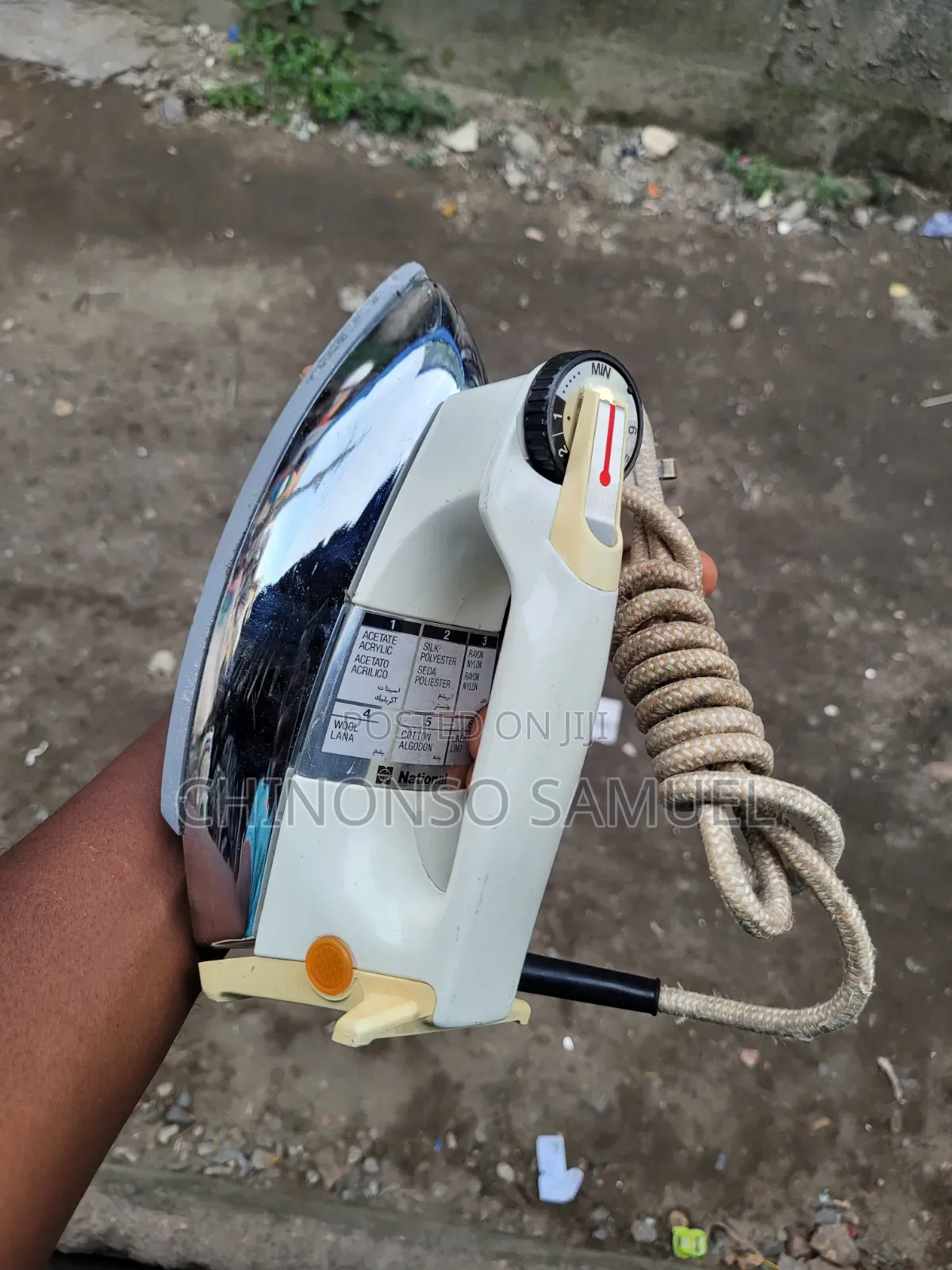 National and Panasonic Dry Iron