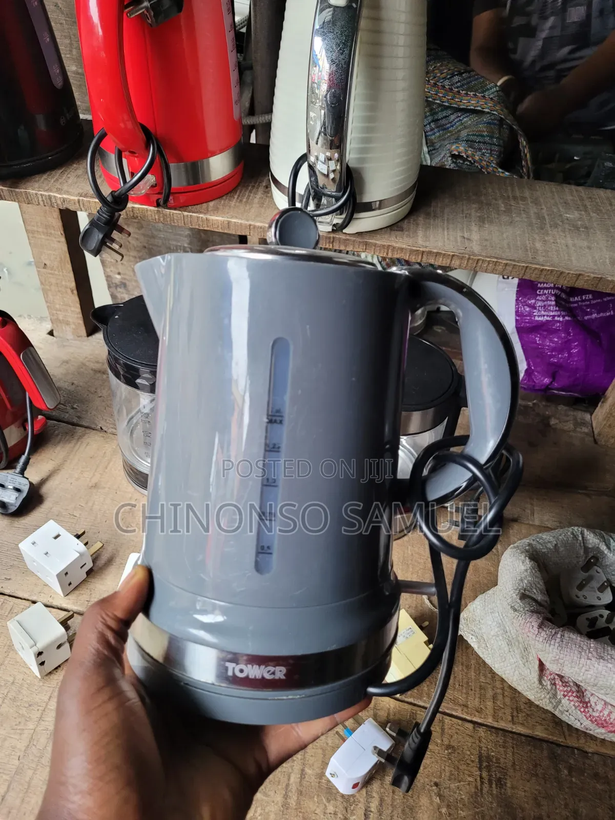 Electric Kettle (Plastic and Stainless)