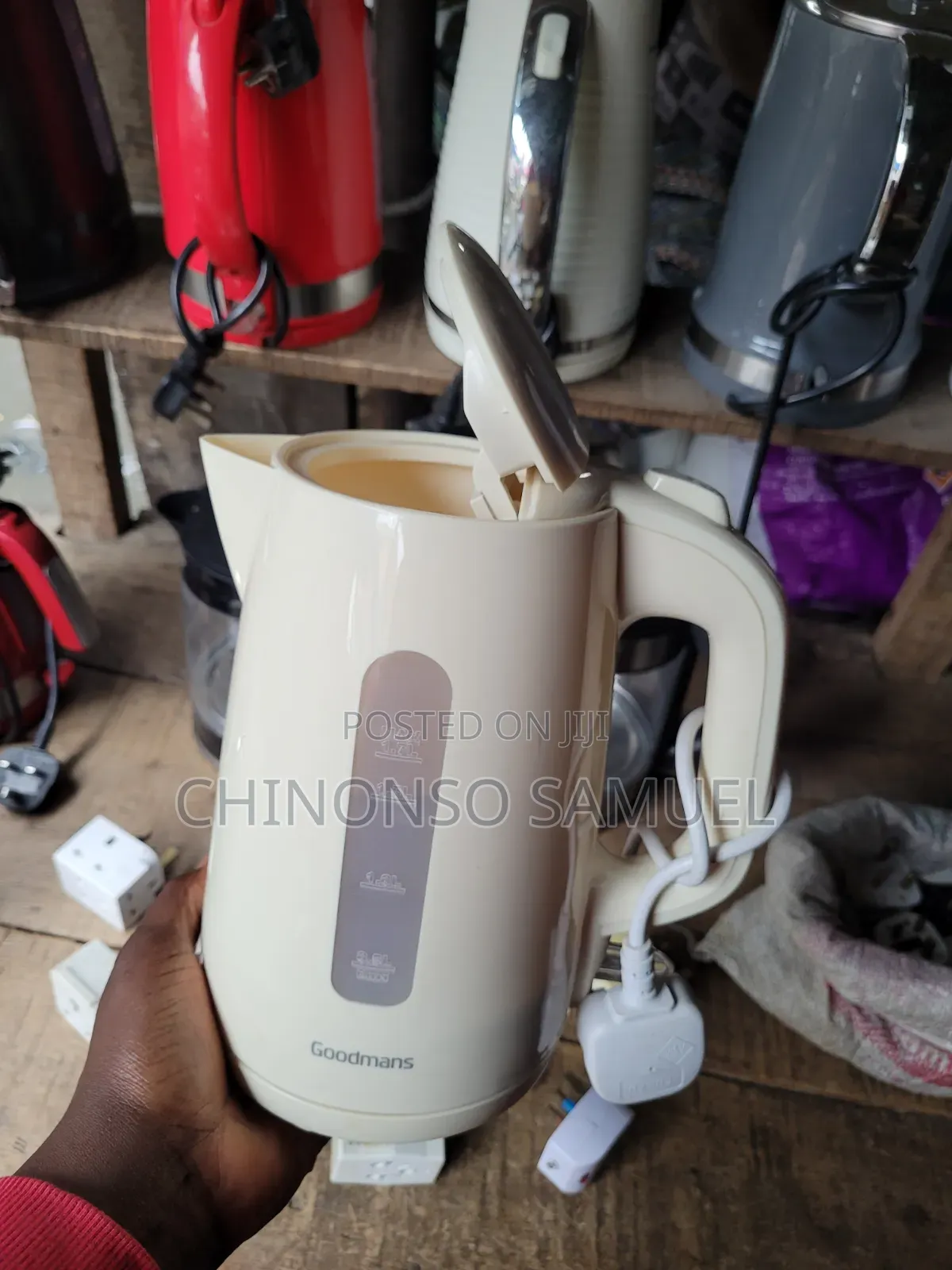 Electric Kettle (Plastic and Stainless)