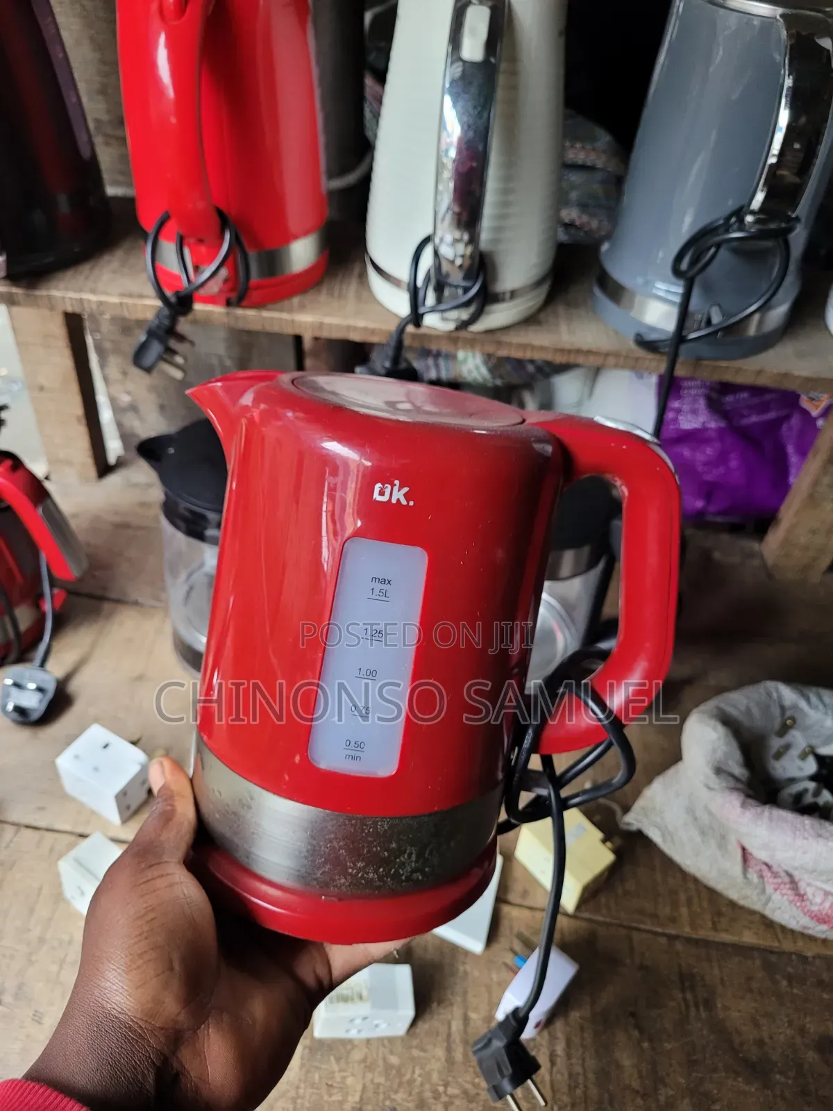 Electric Kettle (Plastic and Stainless)
