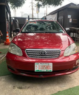 Toyota Corolla 2005 Burgundy