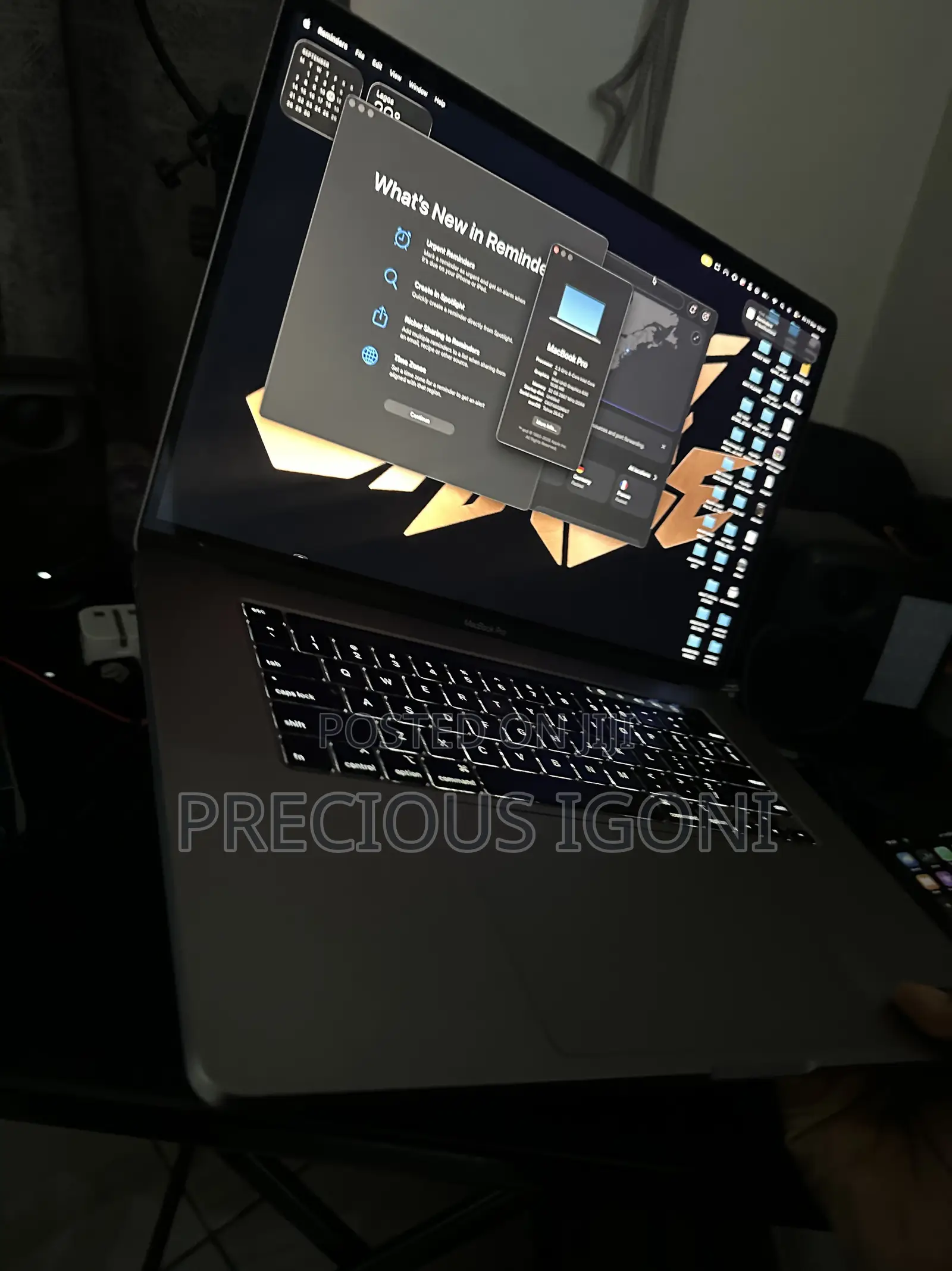 Laptop Apple MacBook Pro 2019 32GB Intel Core i9 SSD 1T