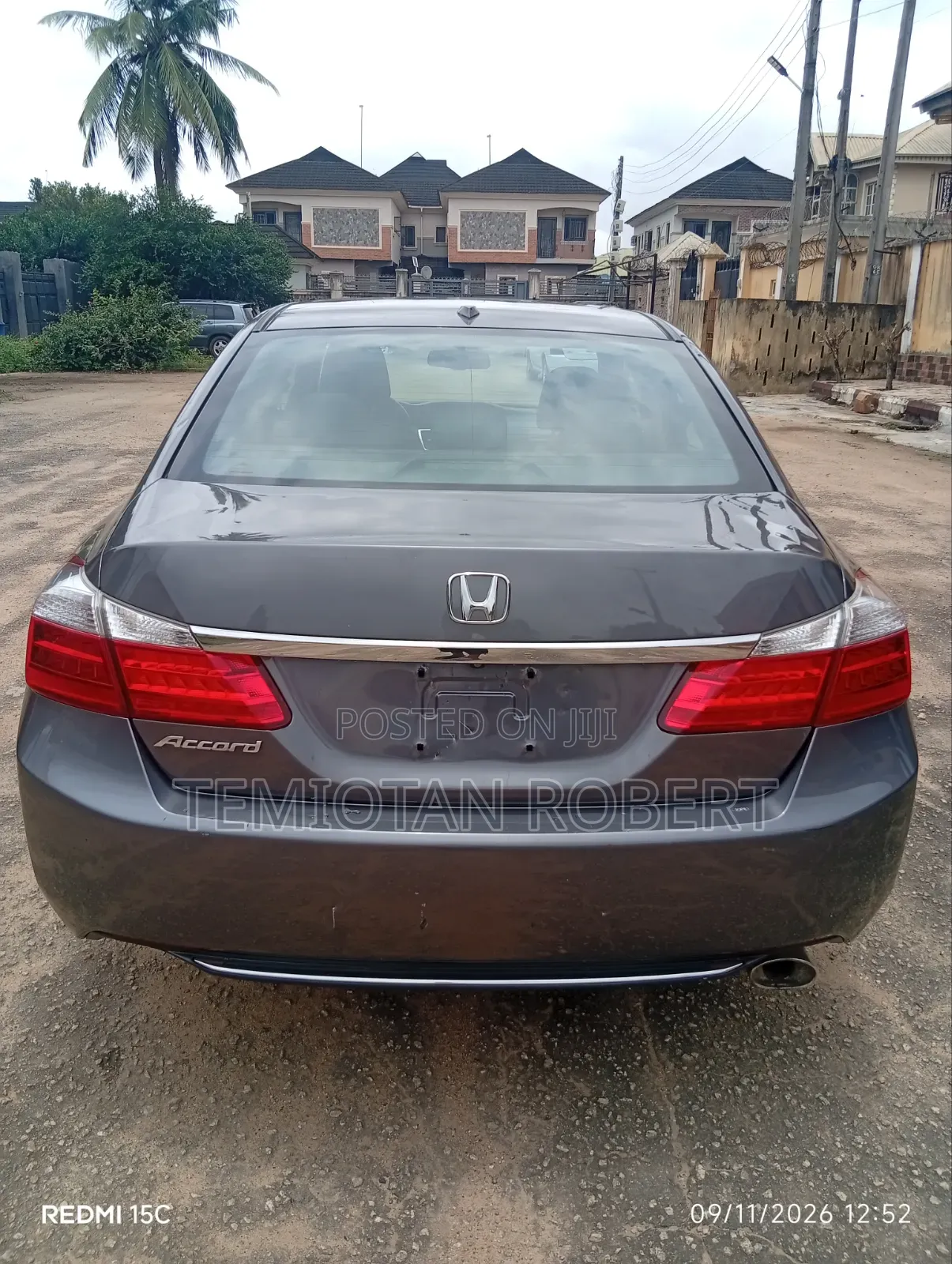 Honda Accord 2015 Gray