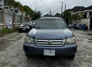 Toyota Highlander Limited V6 2007 Blue