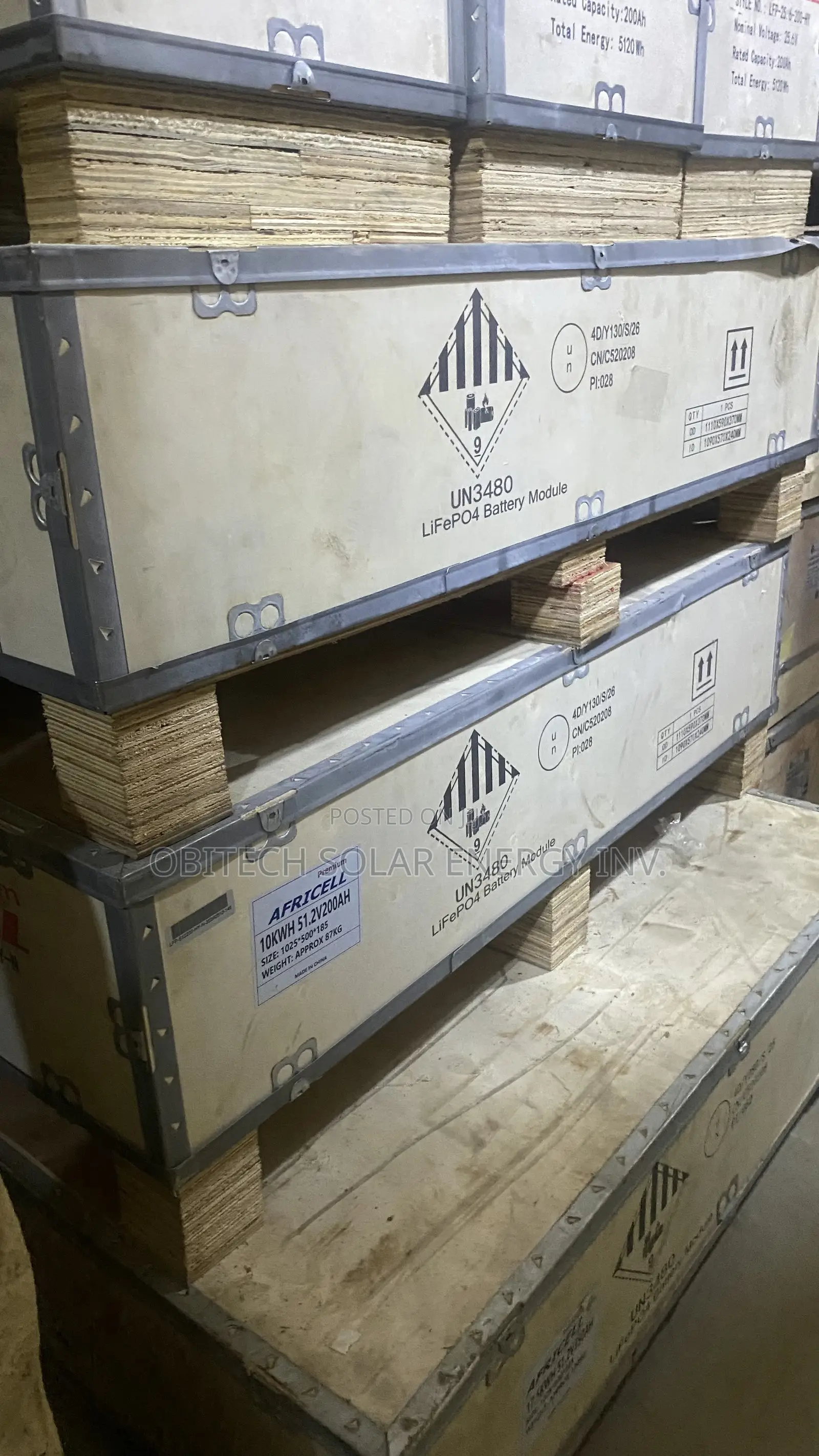 10kWh 48V Africell Lithium Battery