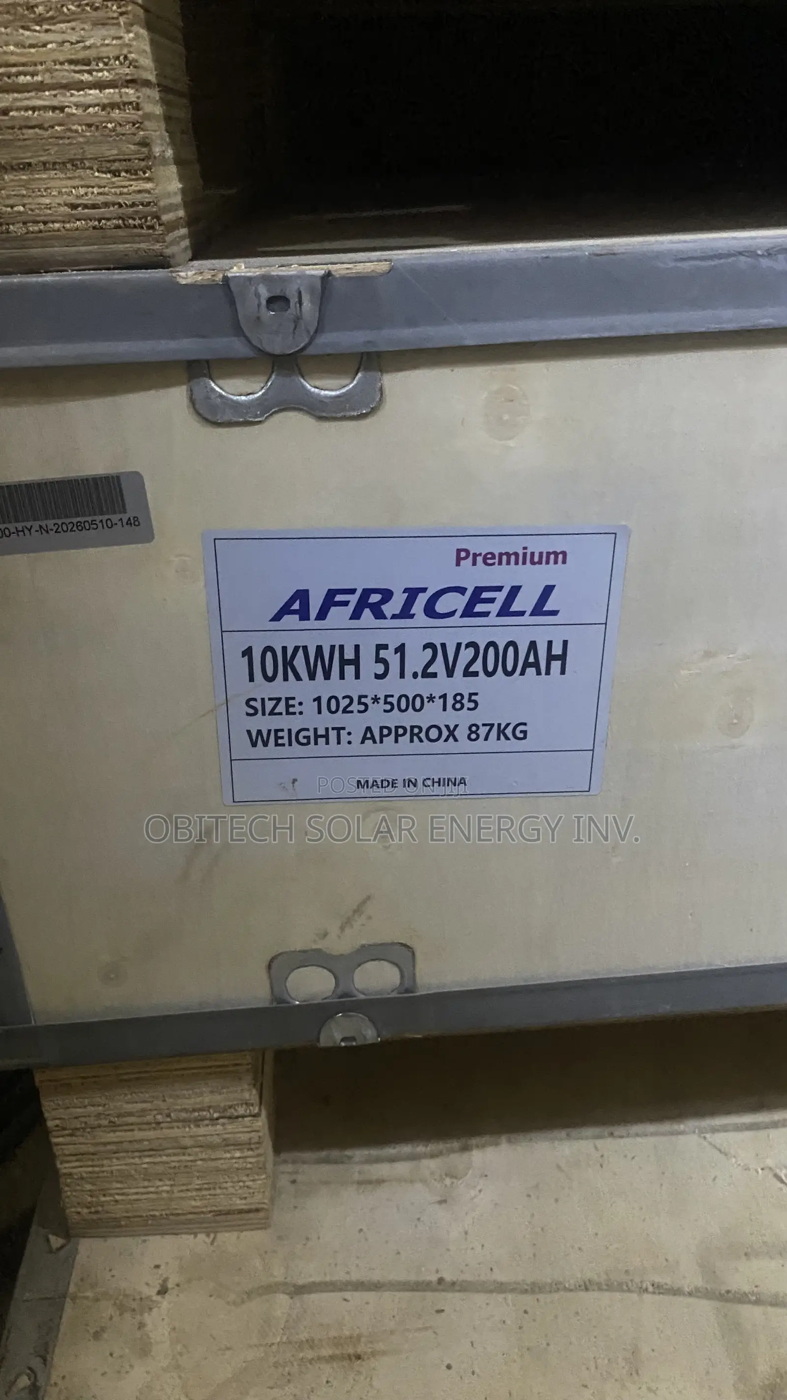 10kWh 48V Africell Lithium Battery